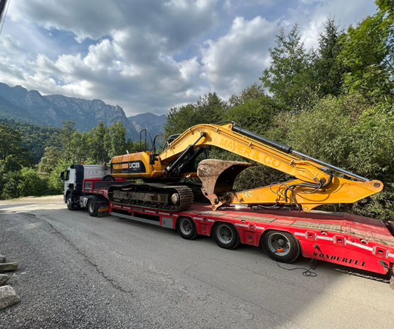 excavator senile 21 tone jcb